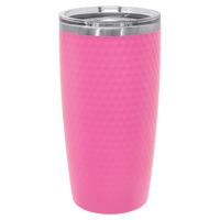 Golf Dimpled Tumbler with Slider Lid, 20oz